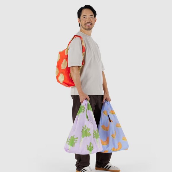 BAGGU - Standard Baggu Set of 3 in Japanese Produce Prints - Picture 6 of 7